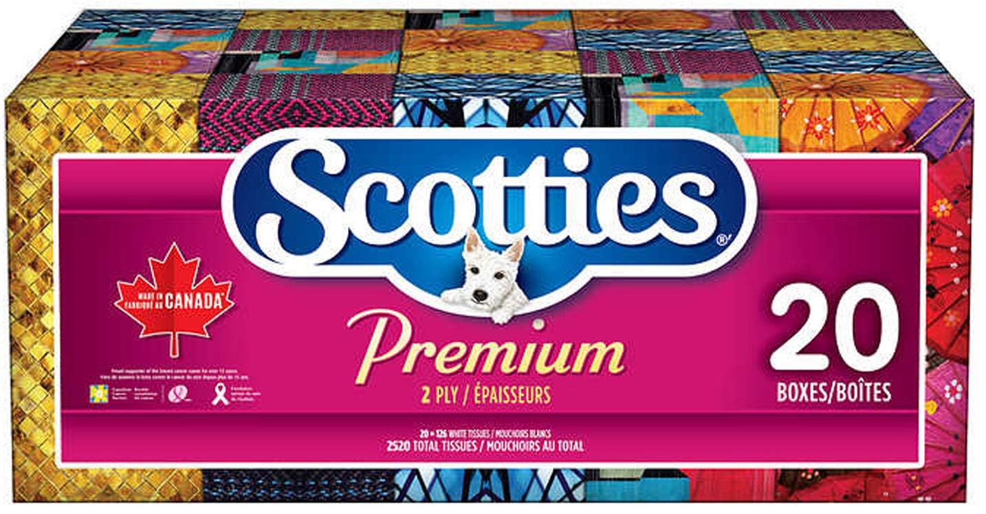 Scotties Premium 2ply 20 Boxes Tissues - View #9