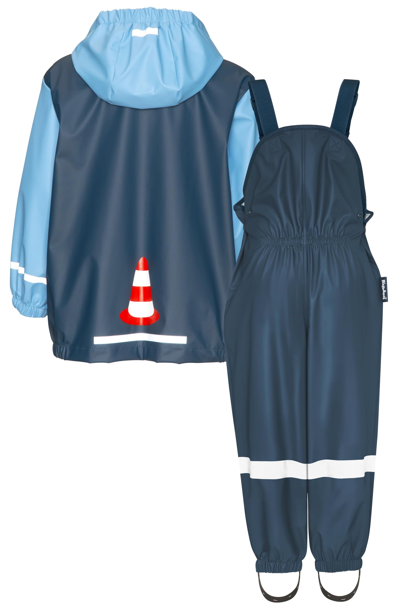 Playshoes Regen-set Regenlatzhose Tuta antipioggia Unisex - Bambini e ragazzi (Pacco da 2)