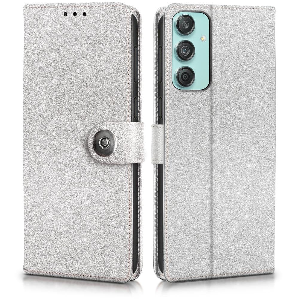 WOW IMAGINE Shock Proof Flip Cover Back Case for Samsung Galaxy M55 5G | M55s 5G | F55 5G (Magnetic Button Flip Case | Wallet Pockets & Stand | Leather Finish | Shimmer) (B0DHXYNP59) Amazon Price History, Amazon Price Tracker