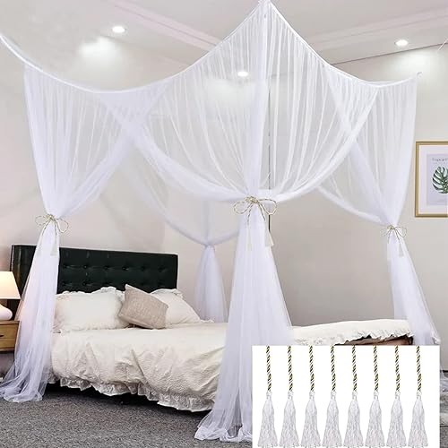 White Canopy Bed