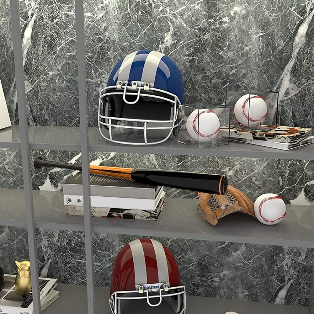 Vitrine Baseball Acrylique - Boîte Display 4 Pièces Transparente Anti-UV | Pour Collection Souvenirs Sport