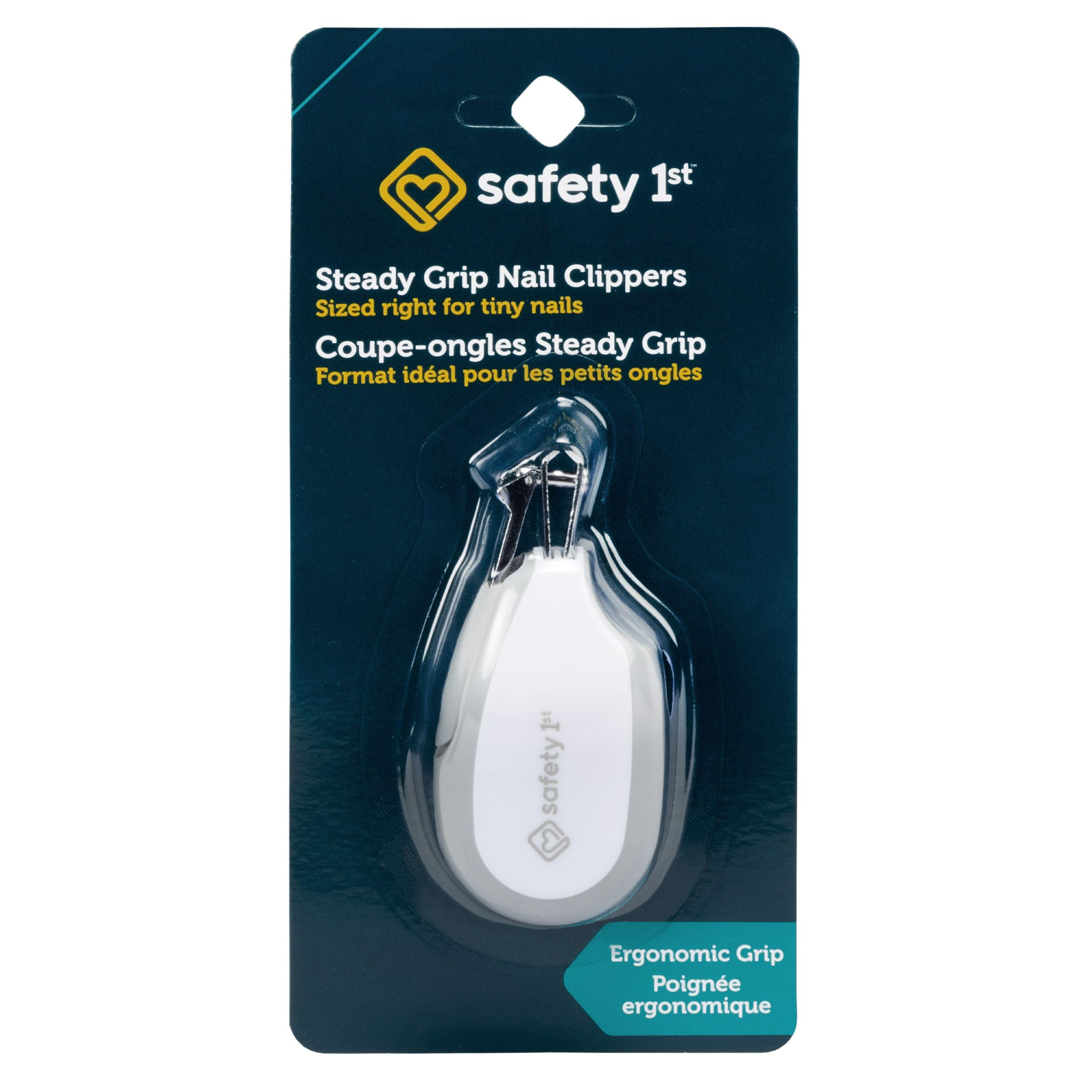 Safety 1st Steady Grip Nail Clippers Grey