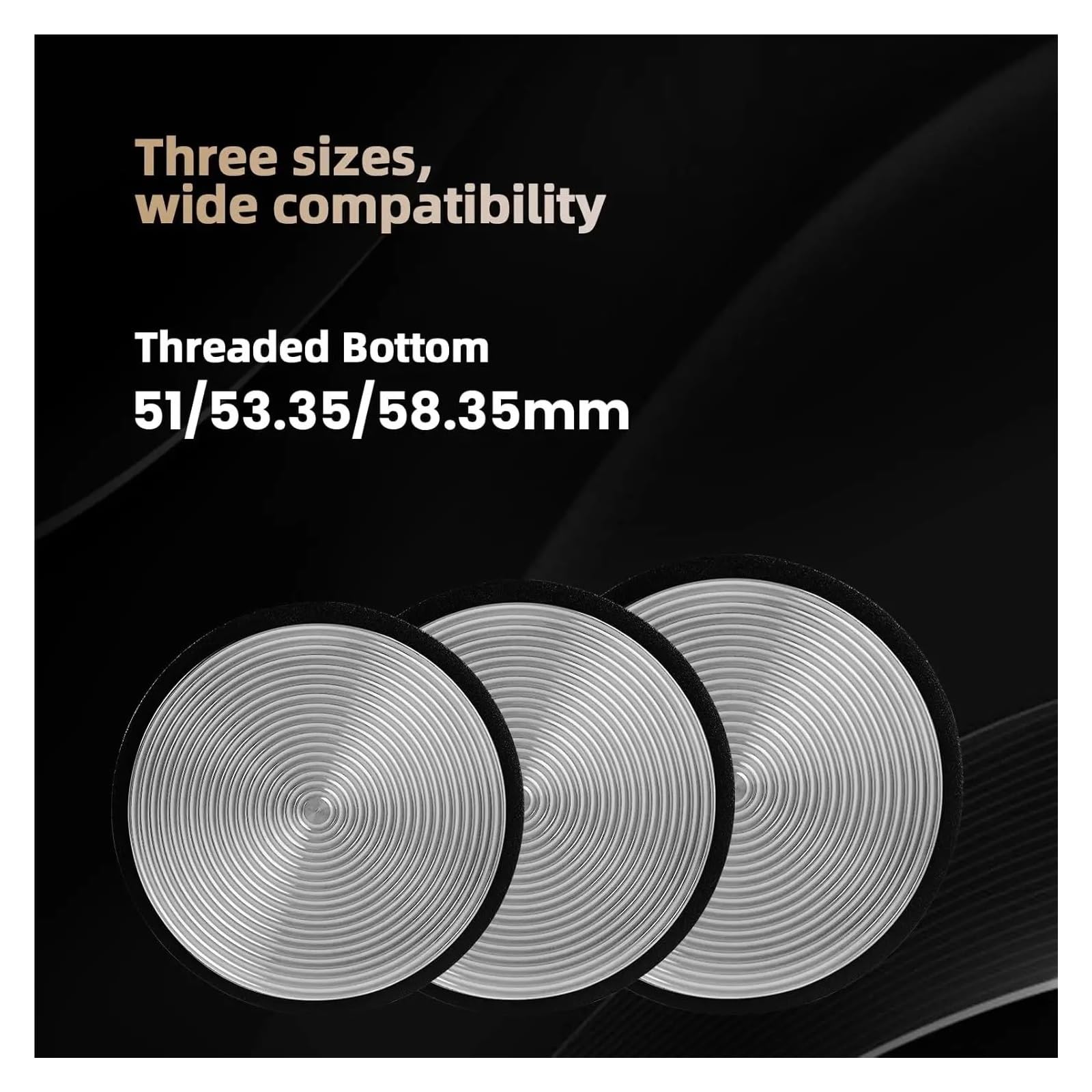Pressino caffè 51 53,35 58,35MM Acciaio inossidabile(58.35mm Tamper)