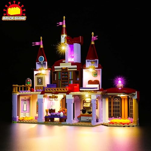 Miniatura 2 de Kit de luces para Belle and The Beast's Castle 43196 (juego de modelos no incluidos) (clásico)