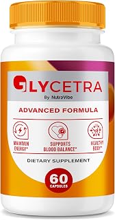 Glycetra – Premium Glycetra Capsules with Natural Ingredients for Blood & Heart Support, Circulation & Balanced Levels | Easy-to-Take Pills for Daily Energy, Official Formula (60 Capsules)