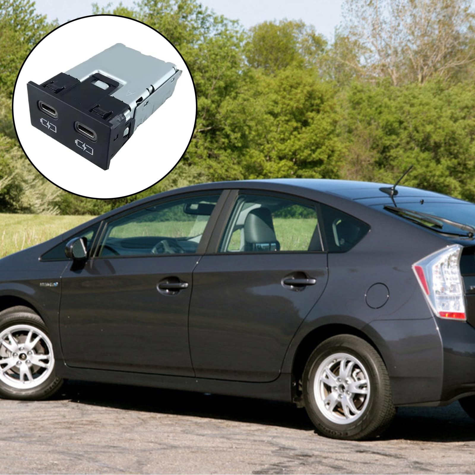 Auto 18W 3.4A Ricarica Veloce Con Surriscaldamento Adattatore di Alimentazione Auto Per Veicoli Piccolo Doppio USB Auto Carica Presa