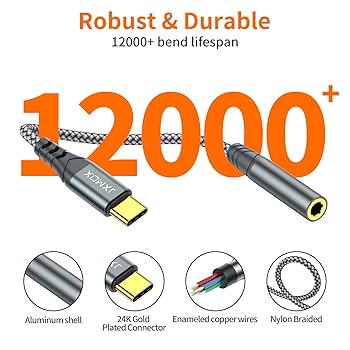 Amazon.co.jp: USB Type C - 3.5mmメスヘッドホンジャック