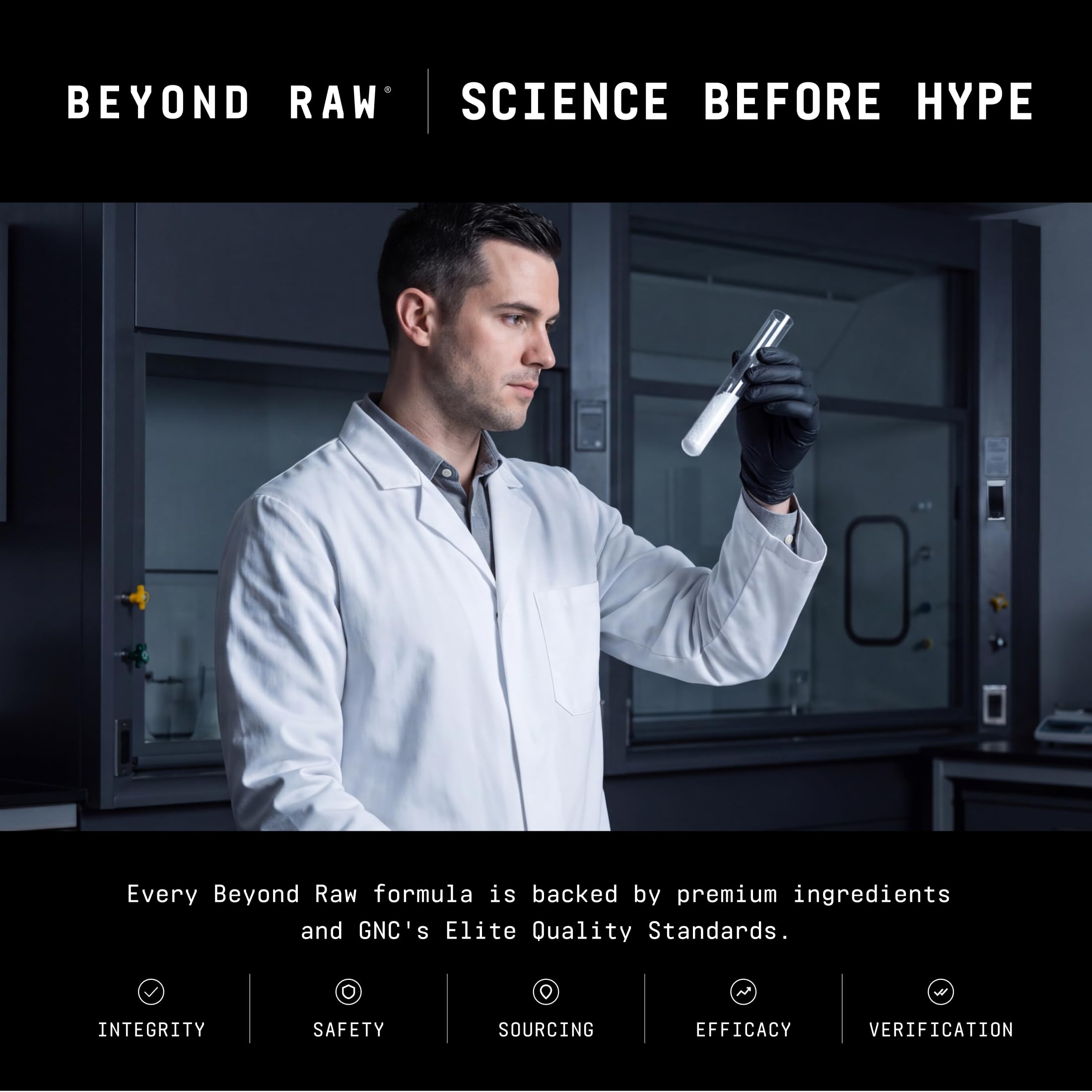 GNC Beyond Raw Chemistry Labs L-Arginine Powder, 30 Servings — Amazon image 9