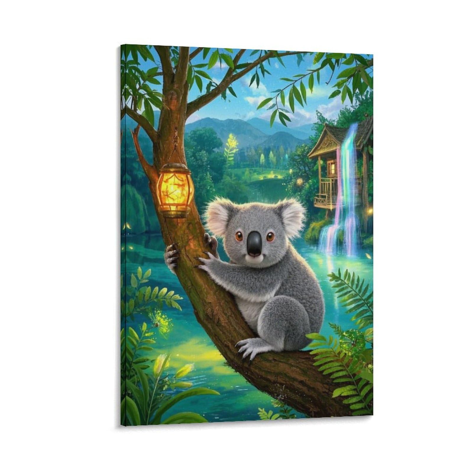 Tableau Impression Sur Toile Koala Finition Premium Pour Intérieur Chic