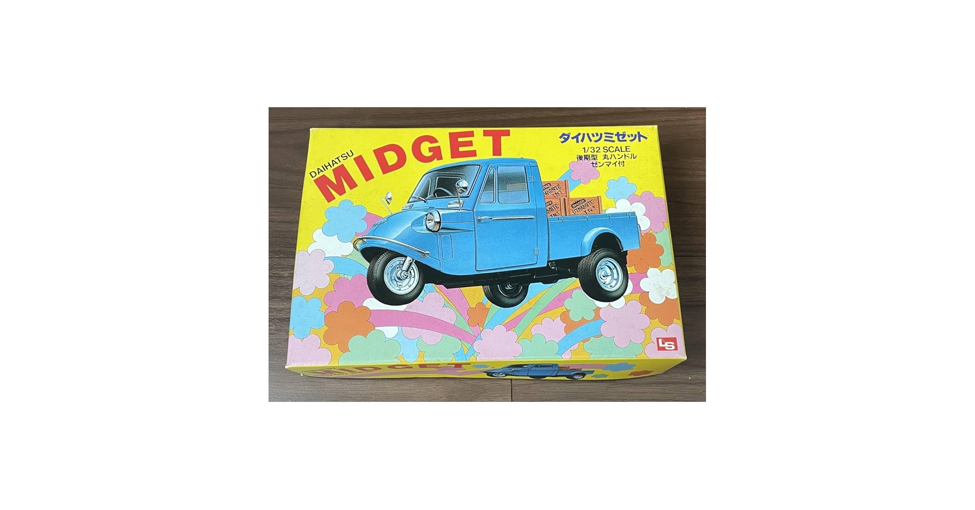 Amazon.co.jp: LS 1/32 ダイハツ ミゼット 後期型 丸ハンドル