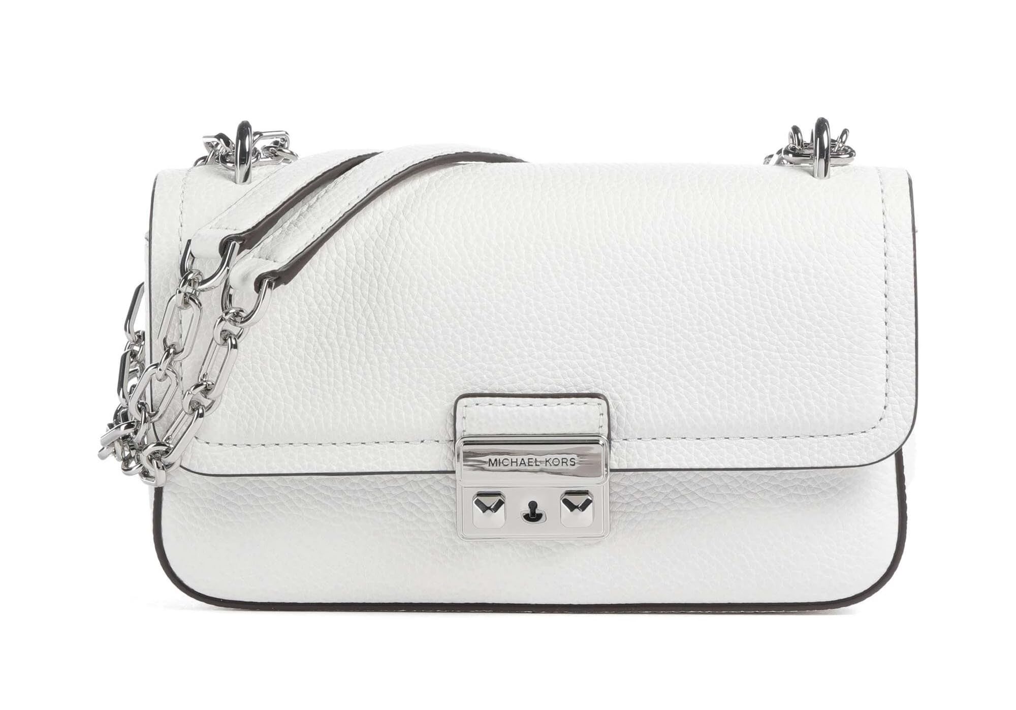 Michael Kors Tribeca Large Hammered Leather Shoulder Bag