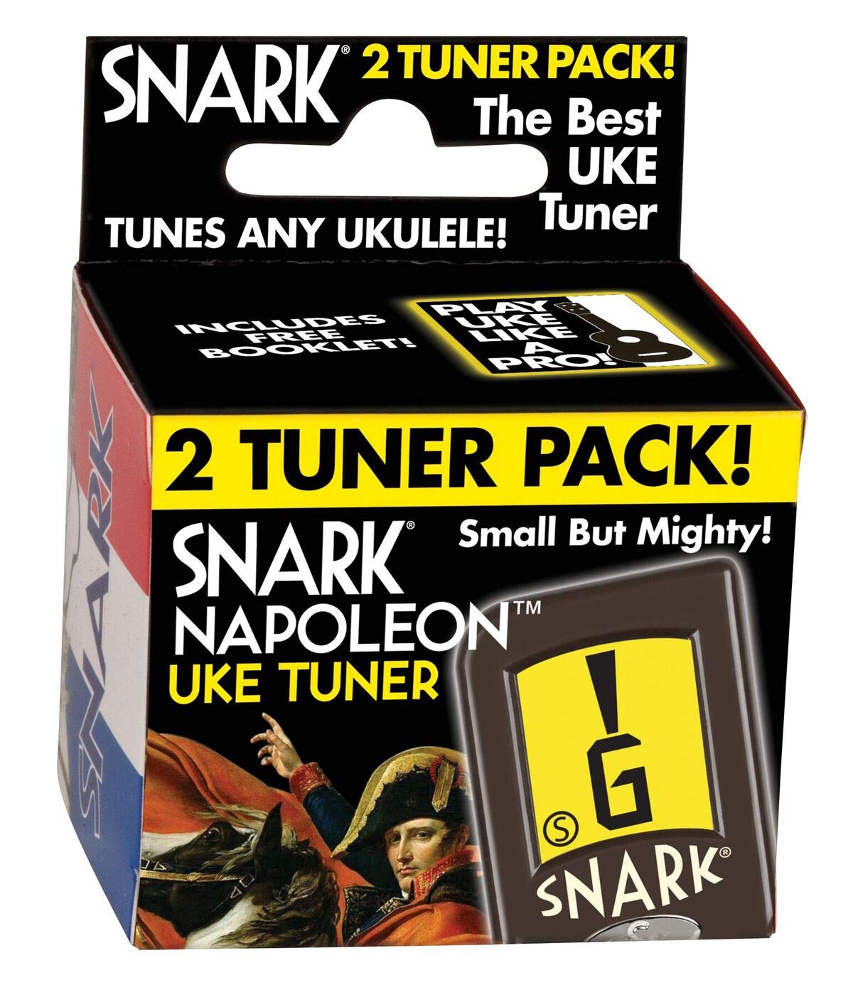 Amazon.com: Snark Napoleon Ukulele Tuner 2 Pack (N-6 2P) : Musical