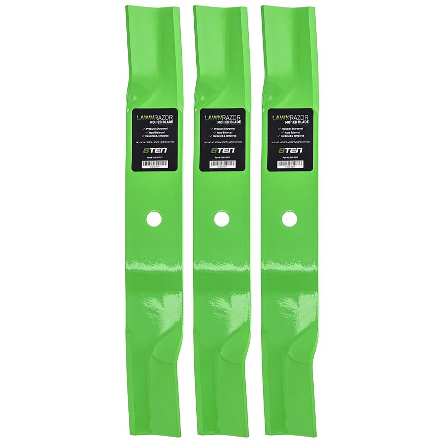 Amazon.com : 8TEN LawnRAZOR Mower Blade Set for Ariens