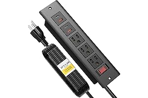 Flush Mount Recessed Outlet with USB C & Surge Protection | Kungfuking