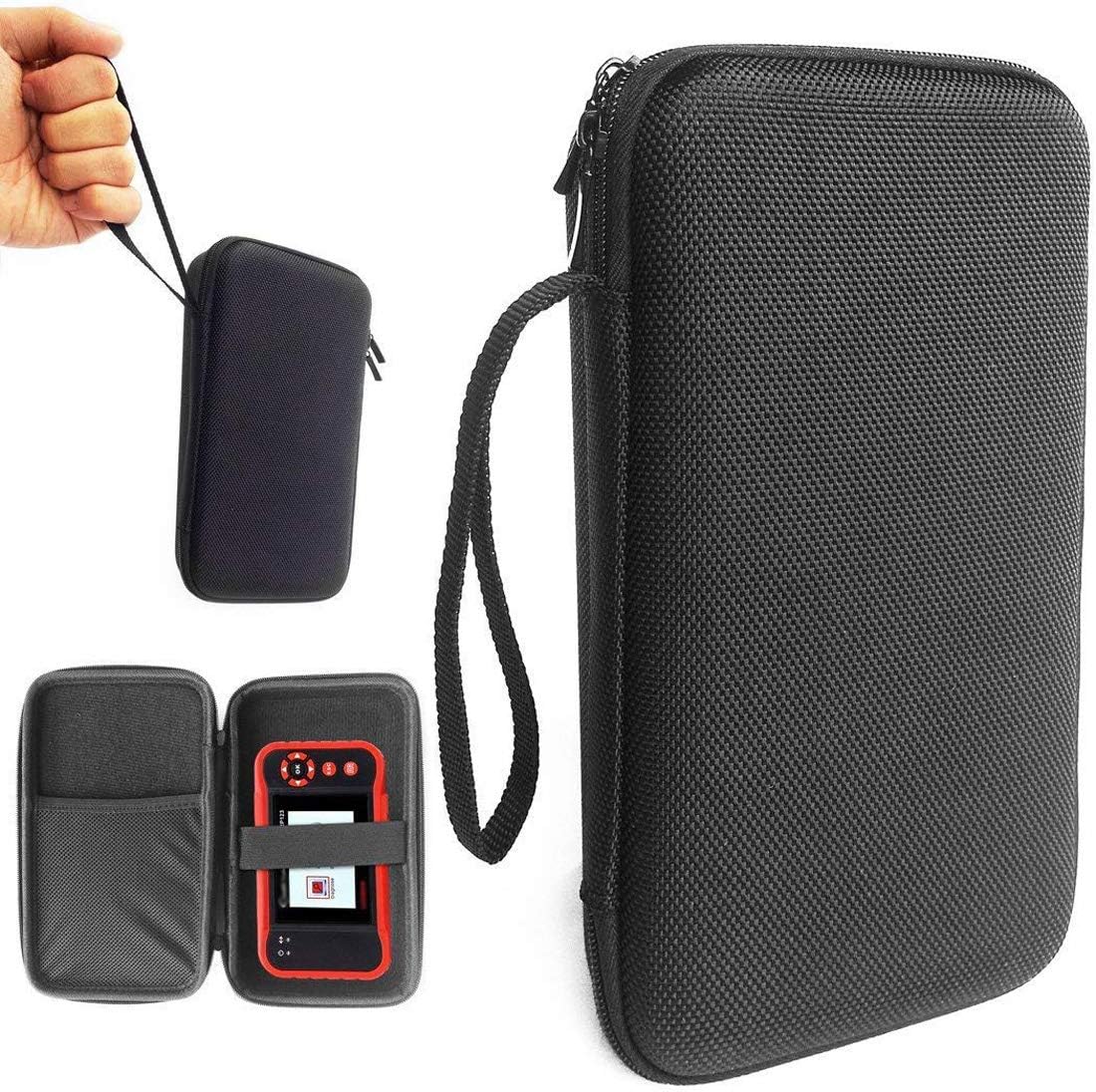 FitSand FitSand (TM) Travel Carry Zipper Portable Protective Hard Case Cover Box for Launch Creader CRP123 Engine/ABS/SRS/Transmission Automotive Code Reader