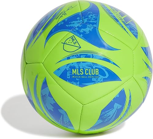 Miniatura 2 de adidas Unisex MLS Soccer Ball Verde/Azul Gloria/Azul Solar,Azul/Verde,Plata Metálico/Verde,blanco/negro/oro solar,Blanco/Azul/Rojo,Blanco/Azul