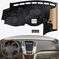 Vista 9 de Cubierta de salpicadero para Le-xus IS250 IS350 2006 2007 2008 2009 2010 2011 2012 2013 Antideslumbrante, protección solar, a prueba de polvo, a