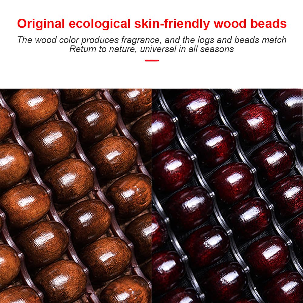 Coprisedile Per Auto Con Perline Di Legno Fatte A Mano: Massaggiatore - Italia - Foto 2