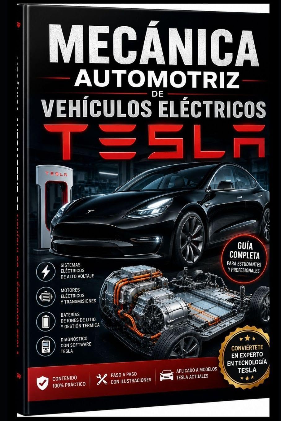 MECÁNICA AUTOMOTRIZ DE VEHÍCULOS ELÉCTRICOS TESLA (MECÁNICA AUTOMOTRIZ PARA EMPRENDER: CREA Y GESTIONA TU PROPIO TALLER)