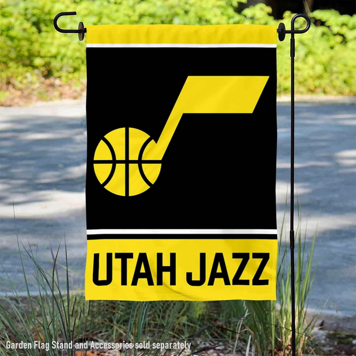 Utah Jazz Double Sided Garden Flag - Image 2