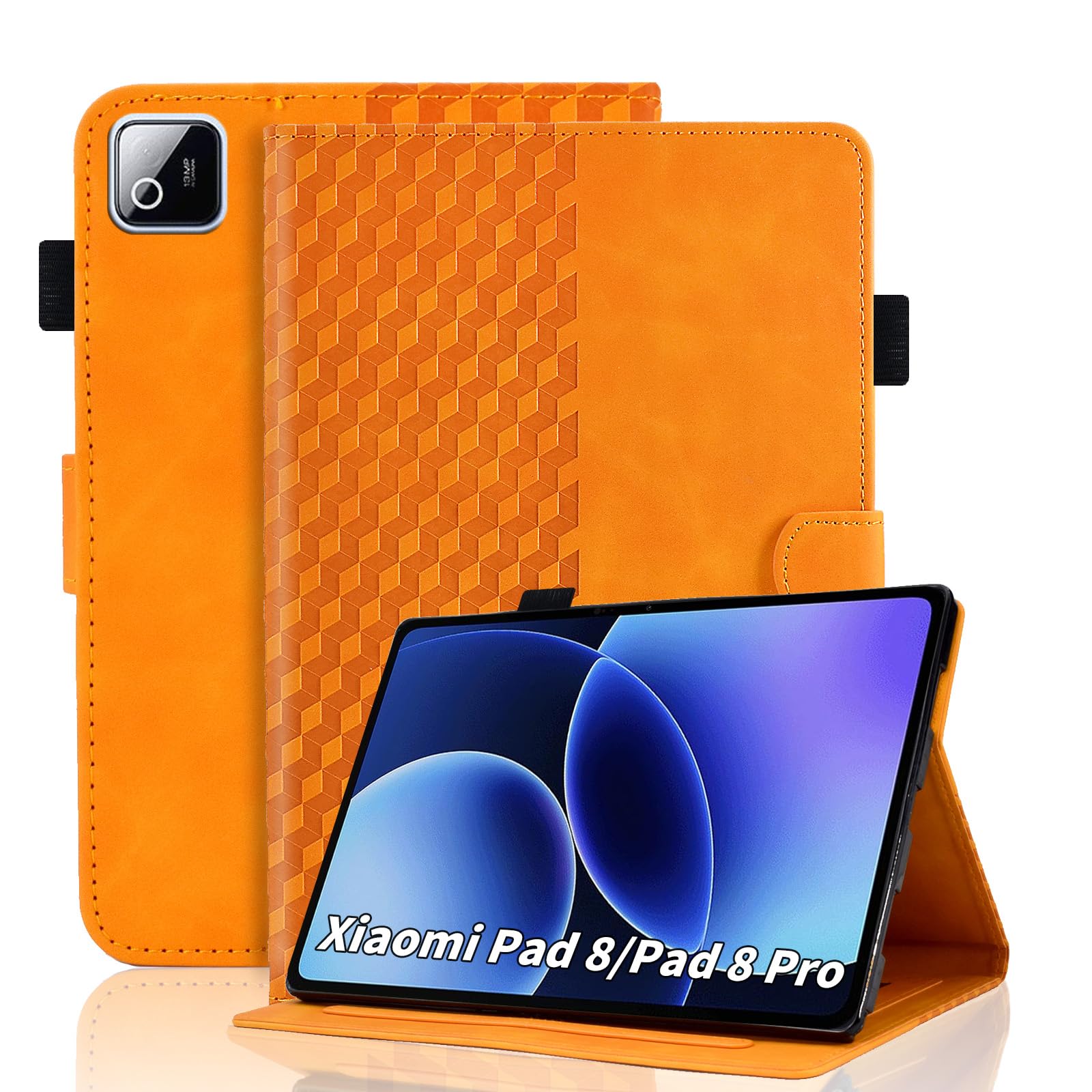 Case for Honor Pad X8a 11 Inch Tablet 2024 Protective Case Premium Leather Folio Smart Case with Auto Sleep/Wake Pen Holder Card Slot for Honor Pad X8a- Dark Green — view 261