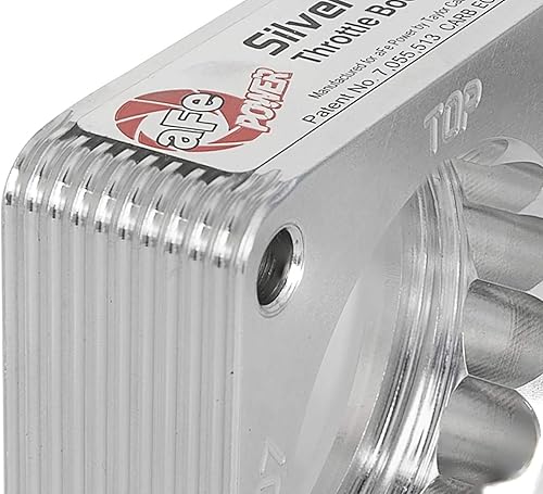 Miniatura 5 de aFe Power 46-36007 Espaciador de cuerpo del acelerador de bala plateada