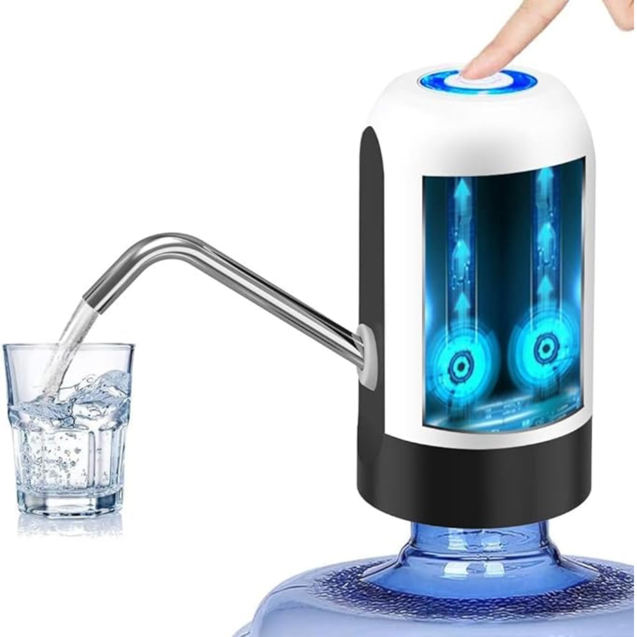 Viraaji Automatic Wireless Water Pump Dispenser for 20L Bottles | Low Noise, High Efficiency, Food-Grade, 4W, 1200mAh Battery | Convenient and Hygienic | Ideal for Home and Office | Pack of 1 (B0CWVJ5SKC) Amazon Price History, Amazon Price Tracker