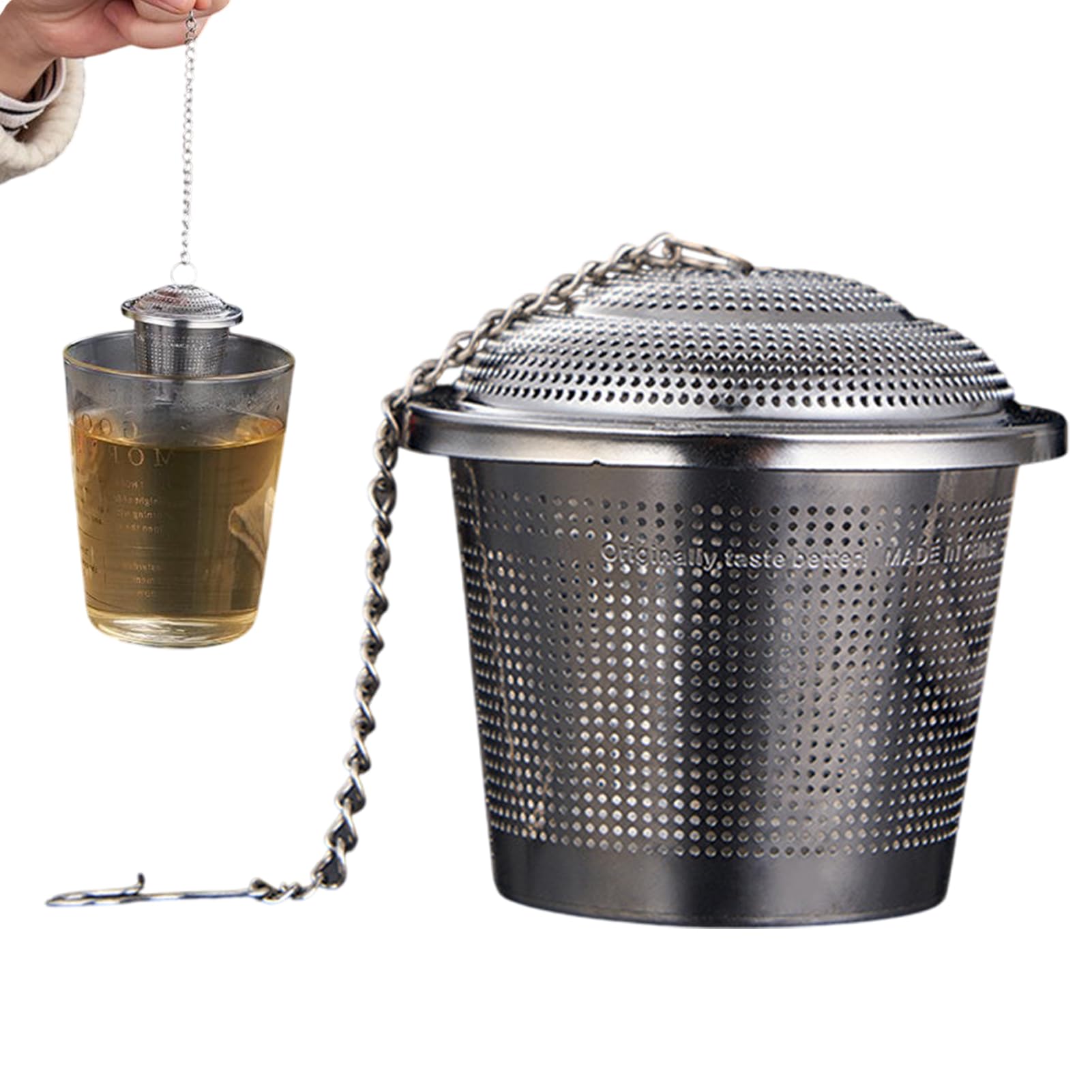 Boule Filtre à Assaisonnement Infuseur À Thé En Métal Alimentaire Avec