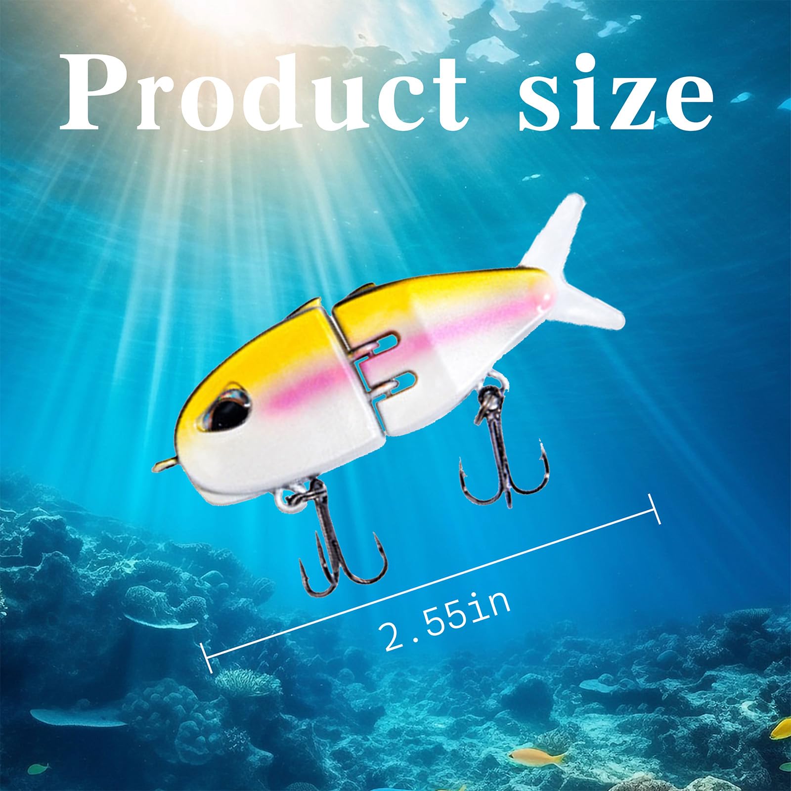 Confezione da 7 mini esche Glide