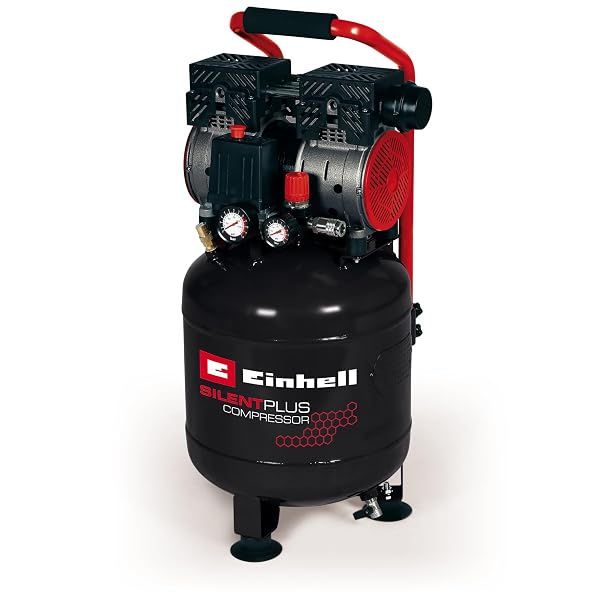Einhell TE-AC 135/24 Silent Plus (750 W, 24 L, 8 bar, leise) Kompressor