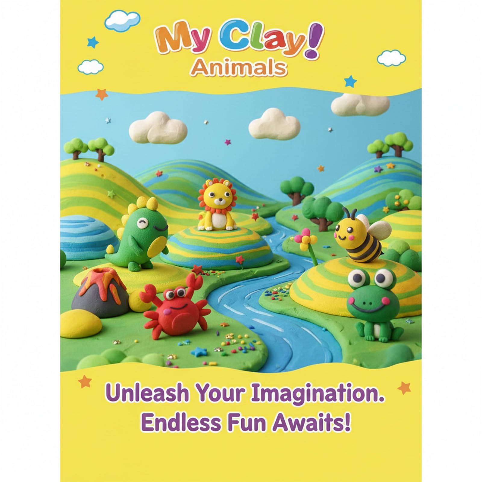 Air Dry Clay Kit for Kids - Animal Modeling Fun -7 Air Dry Clay Kit for Kids - Animal Modeling Fun -7
