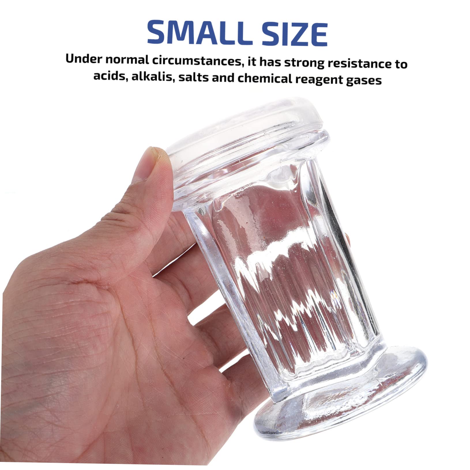 Glas Färbegefäß Mit Runden Deckel Für Labor Glas Färbetank Für Labor Experimente Färbung Tank Färbung Jar Für Und Schulen