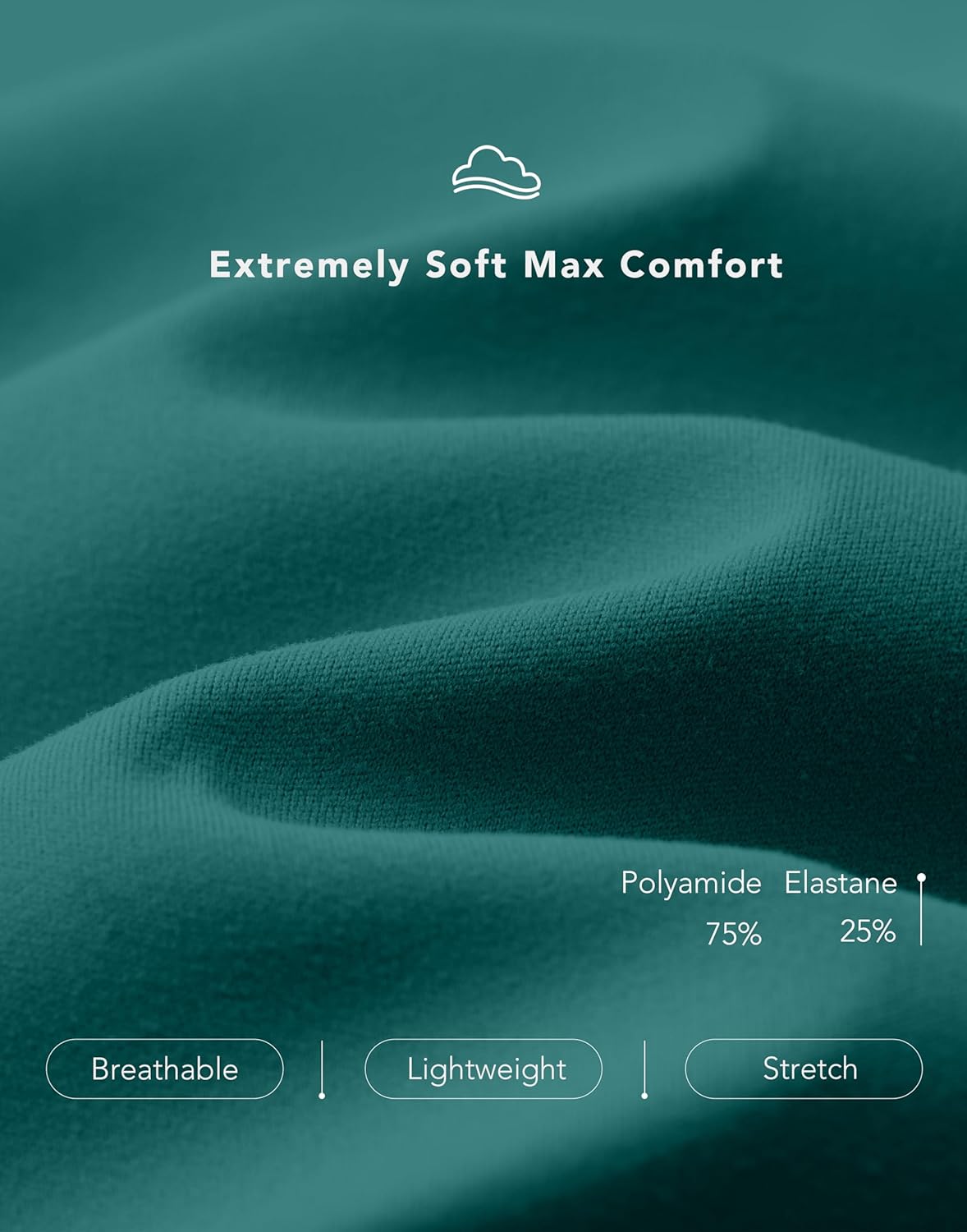 SANTINY Women's 9" High Waisted Bermuda Shorts with 4 Pockets Knee Length Long Shorts for Women Workout Athletic Casual - Image 5