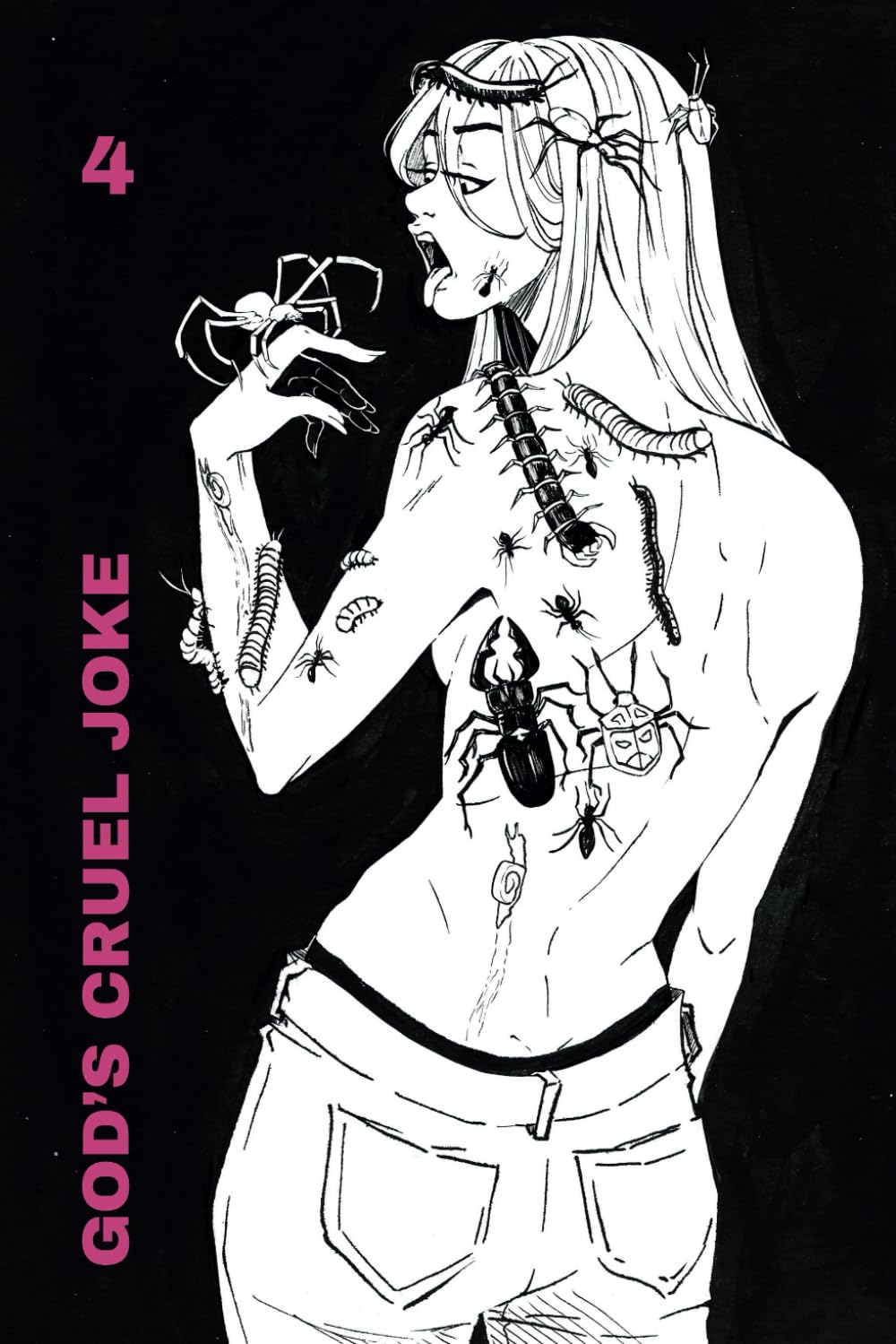 Cover of God's Cruel Joke Literary Magazine, Issue 4 2024