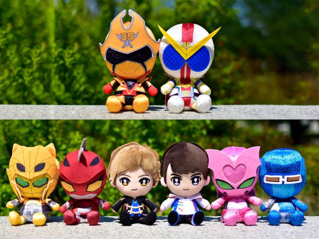 Amazon.co.jp: 戦隊ヒーローぬいぐるみシリーズ 機界戦隊ゼンカイ