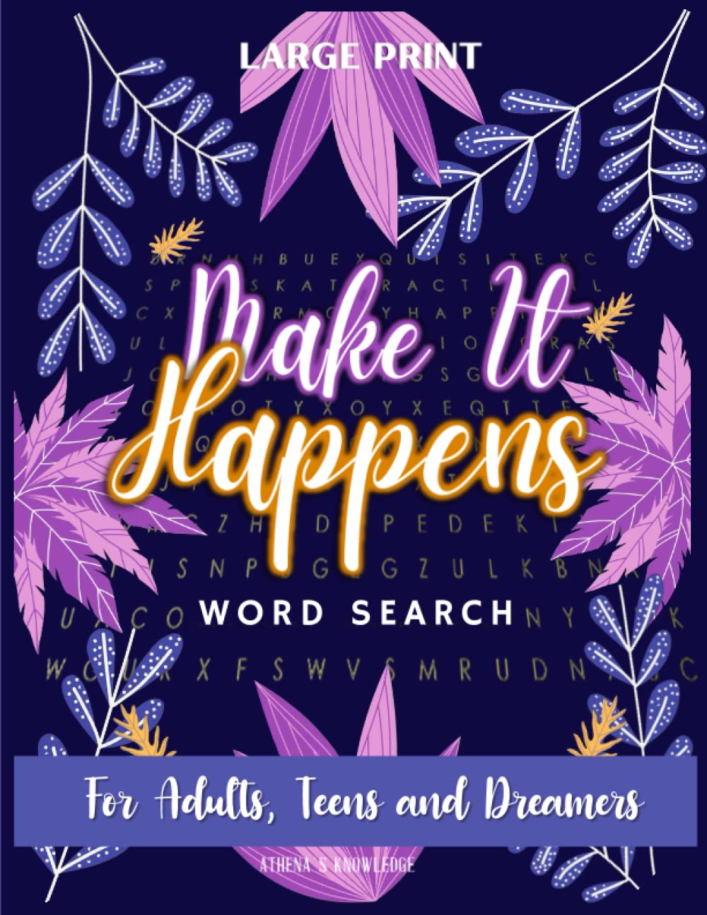 Amazon.com: Make It Happens! word search puzzle: Fascinating Wordfind ...