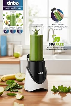 300W 570mL Profesyonel Kişisel Paslanmaz Bıçaklı Smoothie Blender Sporcu Matarası SHB-7508