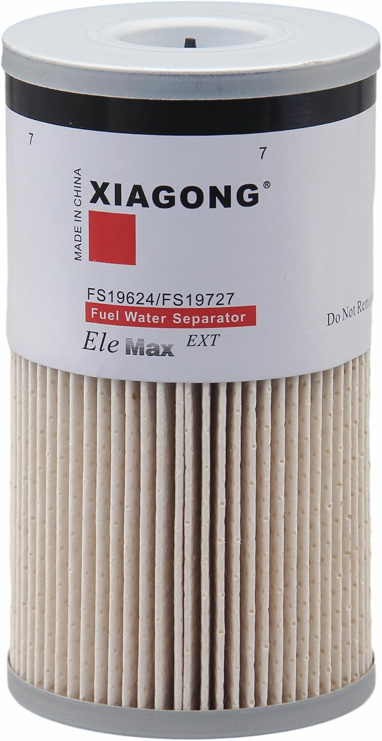 XIAGONG FS19727 Fule/Water Separator Compatible with ISX ISM ISX15 X15 Engine Replaces FS19624 FS19278 FS19729 FS19536 33651 382113 P550467 P550737 P550736 P551052