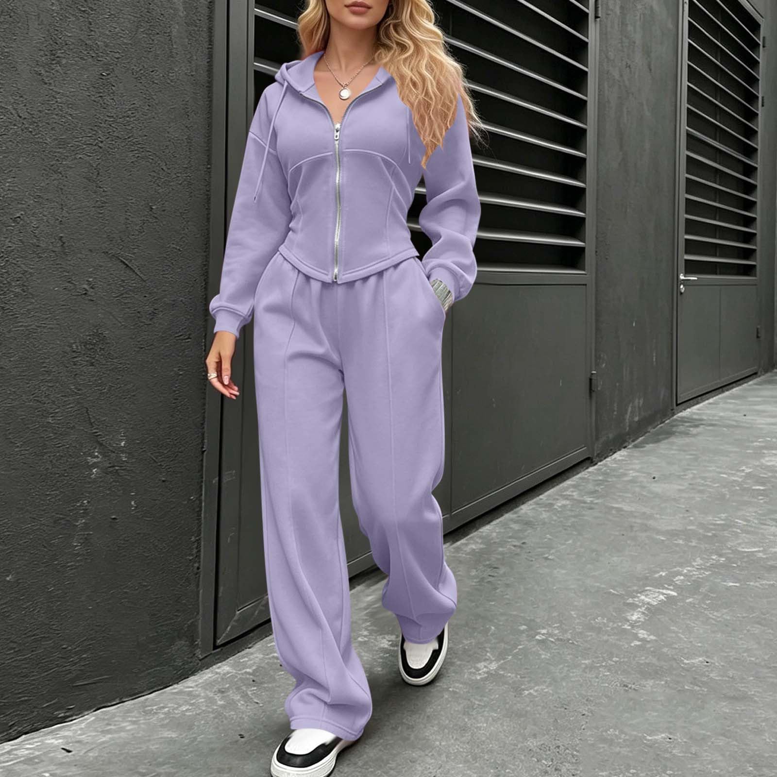 Conjunto de chándal para mujer de dos piezas entallado