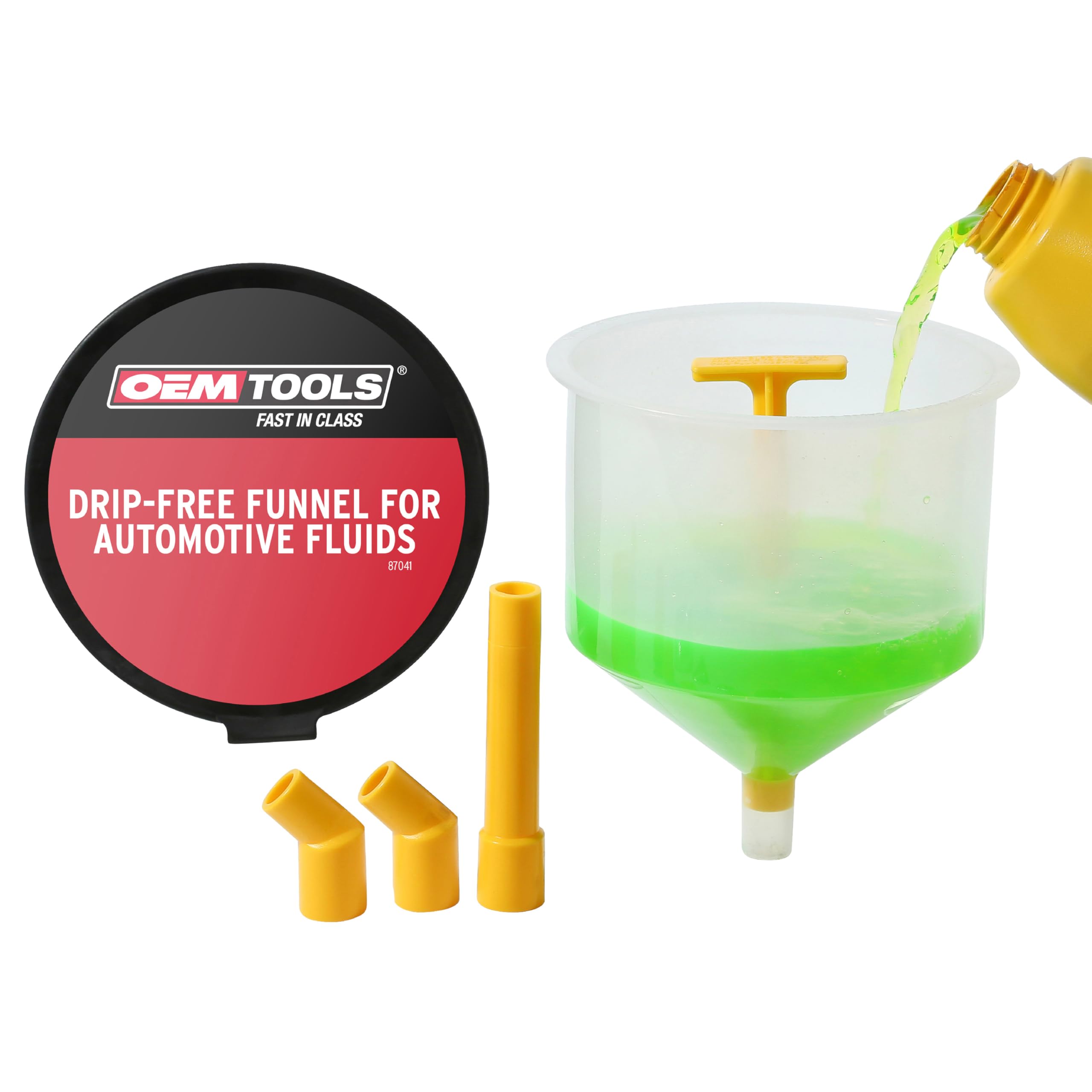 Amazon.com: OEMTOOLS 87041 Drip Free Funnel for Automotive Fluids