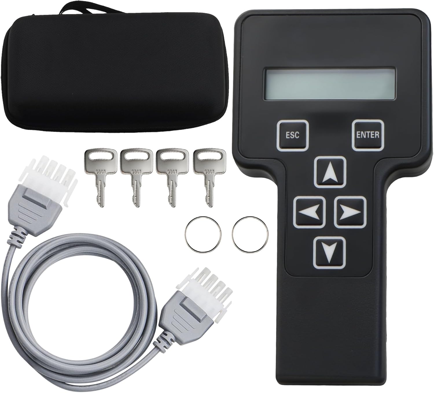 1001249695 Analyzer Diagnostic Tool 1600244 2901443 Analyzer Handheld Kit JLG w/Cable Program Kit for JLG Scissor Boom Lift H800AJ 340AJ 450A 450AJ 600S 600SJ 660SJ 600SC 660SJC 6RS 10RS R6 etc.