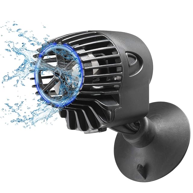 BPS Bomba de Flujo de Acuario 3000L/H Wave Maker Bomba Circulación Onda de 3W QL-100M para Acuarios de Agua…