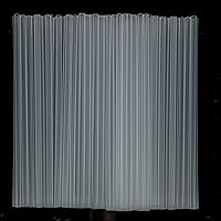 Vista 14 de 200 popotes desechables largos de plástico coloridos. (0.23 pulgadas de diámetro y 10.2 pulgadas de largo)