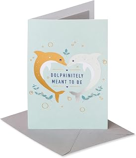 American Greetings Wedding, Bridal Shower or Engagement Card for Couple (Fish in the Sea)
