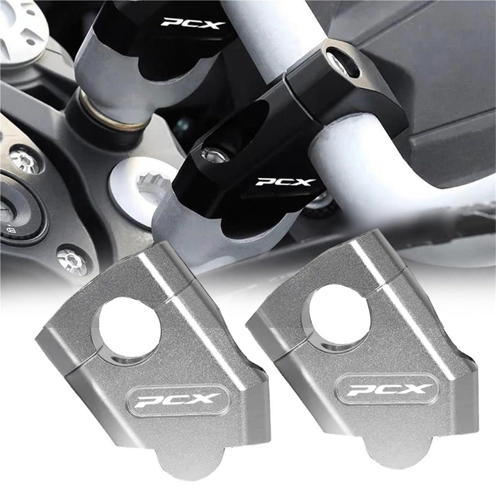 Support de rehausseur de guidon CNC PCX 125 150 160 rehausse guidon