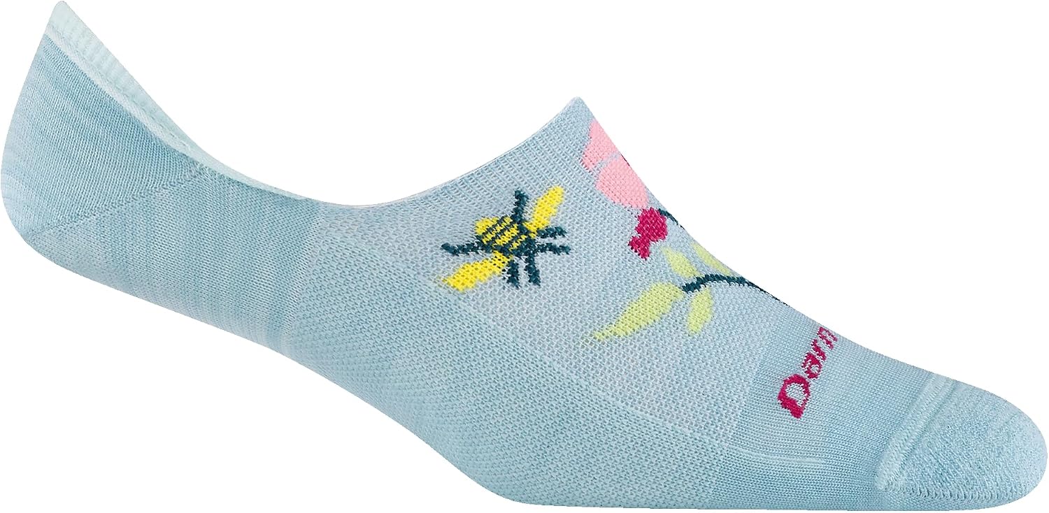 Darn Tough Vermont No Show Socks for Women, Lightweight Merino Wool Athletic Fit, No Show Hidden Socks Women, Style 6123