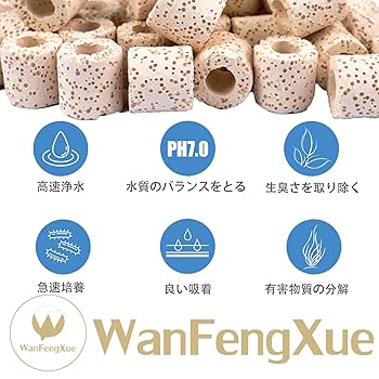 30Lろ材水質浄化抜群濾過フィルター自社製高品質セラミックリング送料込み 71lBEpGW-aL._UF350,350_QL50_.jpg
