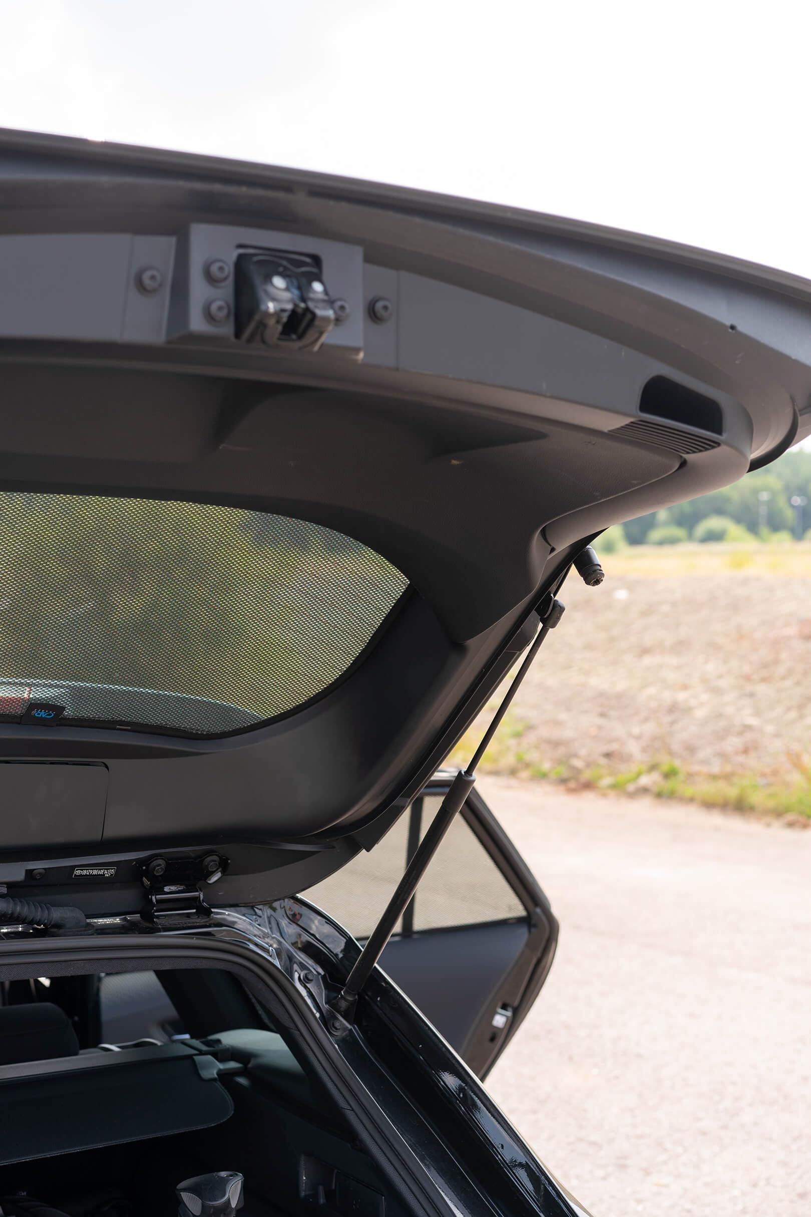 CAR SHADES Set de Compatible avec Toyota Corolla (E21) Touring Sports 2019- (6-pièces), Noir