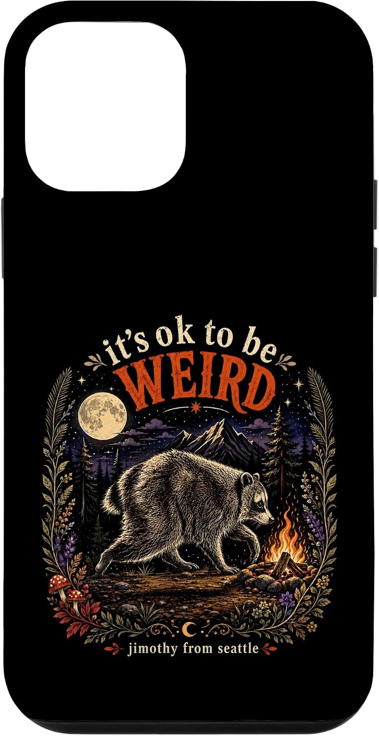 Jimothy Raccoon is My Spirit Animal Raccoon Meme Trash Panda Case for iPhone 12 mini