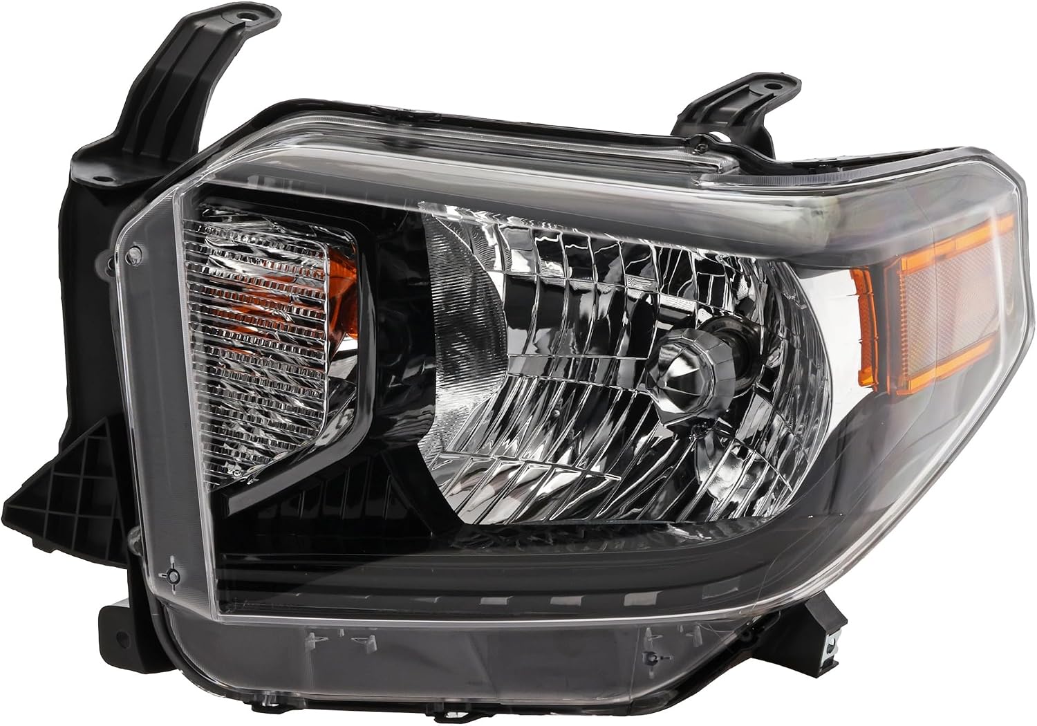 Compatible with 15-17 Tundra TRD Pro Pickup Truck Front Halogen Headlight Headlamp with Bulb Left Driver Side